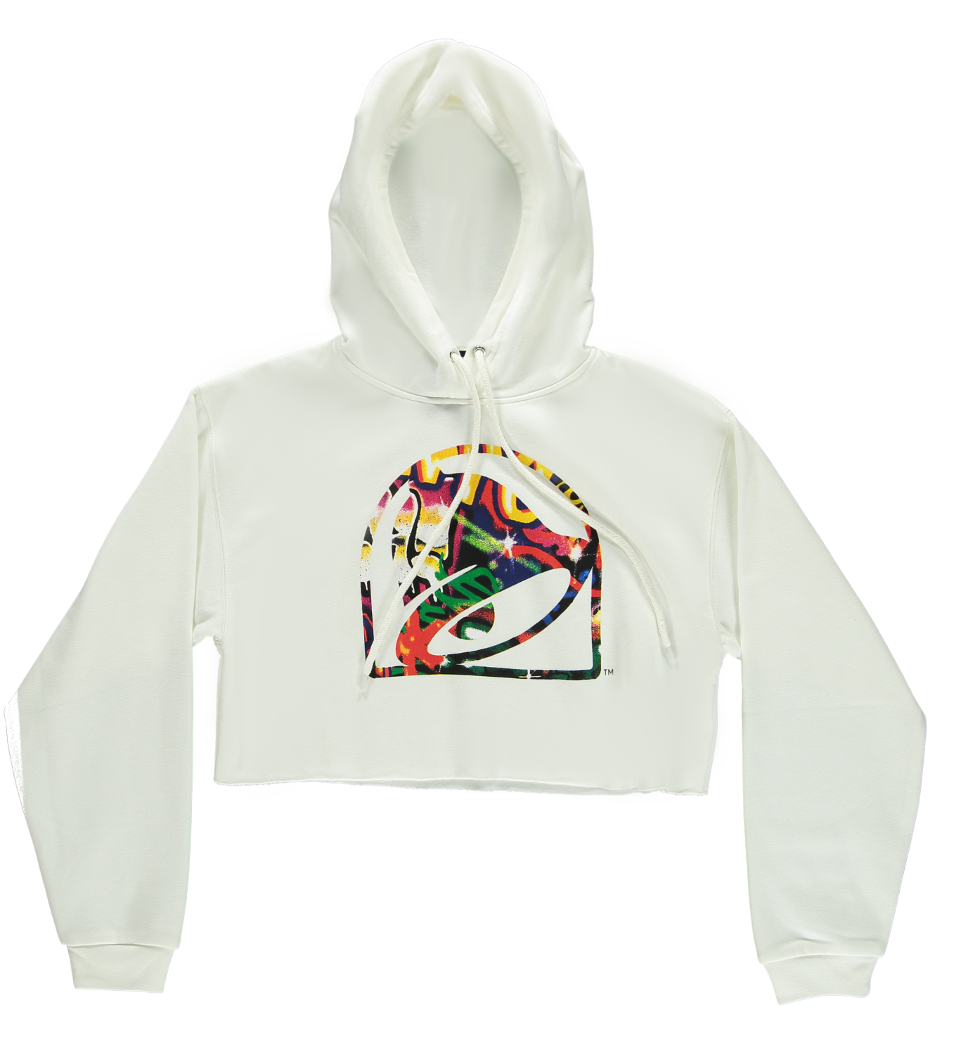 Taco Bell Graphic Cropped Hoodie, $22.90